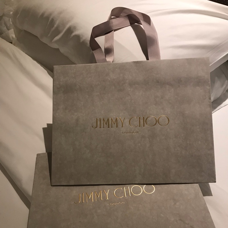 Jimmy Choo 紙袋（鞋盒適裝） | 蝦皮購物