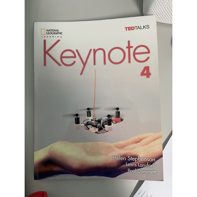 靜宜大學 英文必修課本 英語教科書 9成新 Keynote4