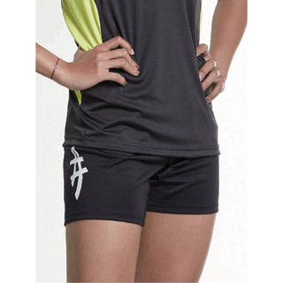 亞瑟士 ASICS WOMEN 女排球短褲 2052A302-002 黑白 運動短褲 透氣排汗 排球 訓練 台灣製 針織