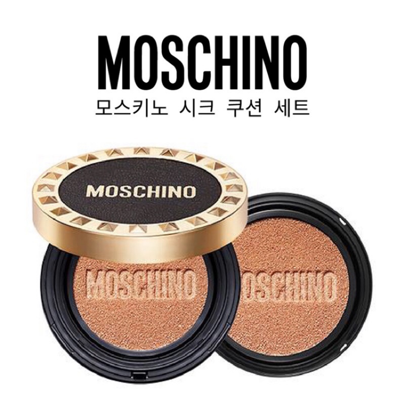 MOSCHINO X （全新） TONYMOLY尊貴版經典氣墊粉餅+替換裝