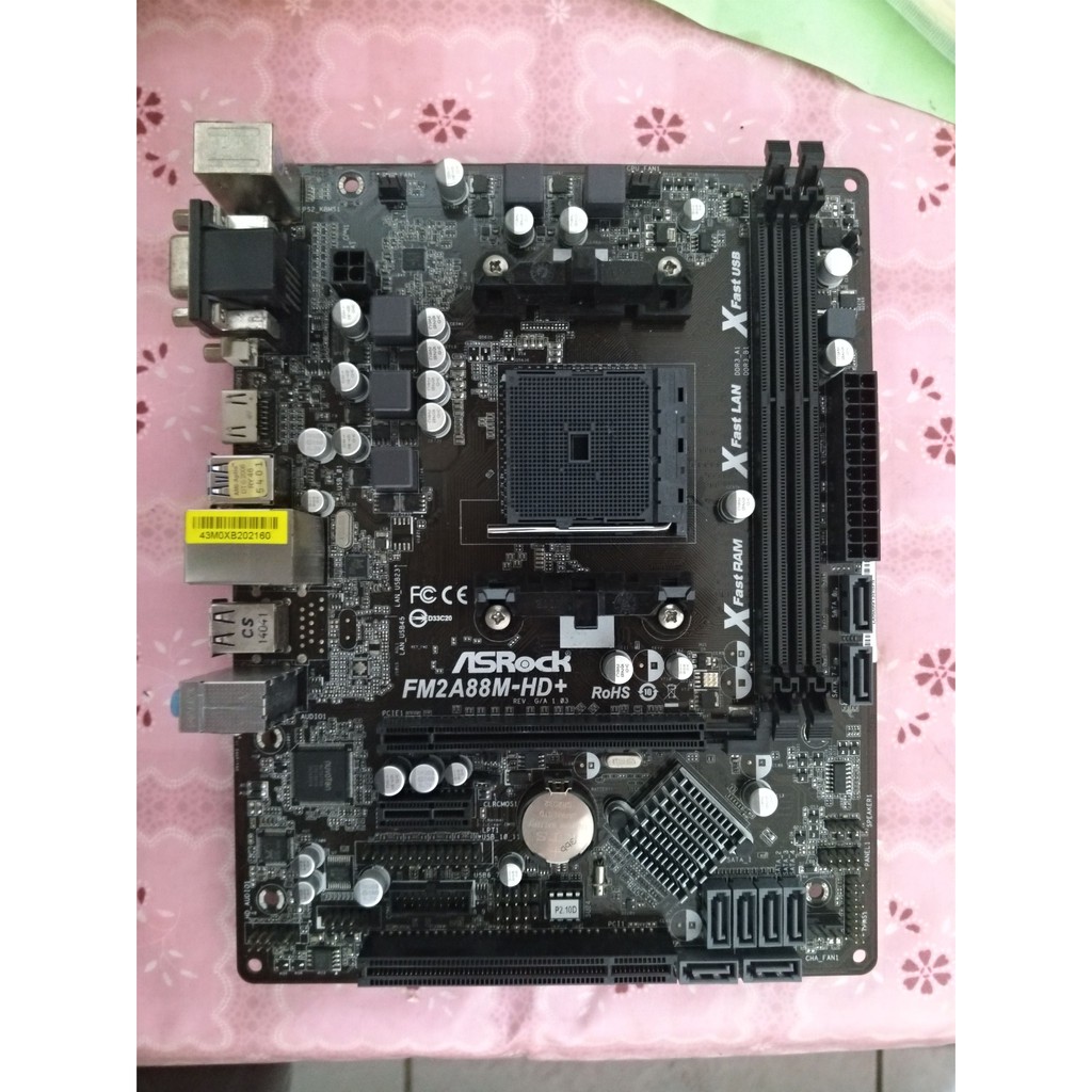 asrock 華擎 FM2A88M-HD+主機板 FM2+ A88X DDR3 USB3.0 HDMI FM2 FM2B