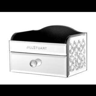 全新 JILL STUART 吉麗絲朵 蕾絲花漾水晶化妝箱 珠寶盒 鏡面收納盒 置物盒 化妝品櫃