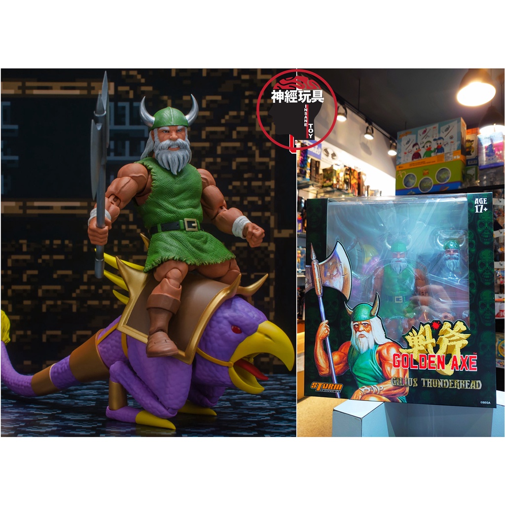 【神經玩具】現貨 STORM TOYS 戰斧 矮人族戰士 ＆ 雞腿獸 1/12 可動人偶 基利烏斯 雞腳