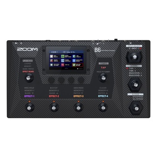 『貝斯專用』Zoom B6 數位綜合效果器 電貝斯 Bass IR 公司貨 綜效 萊可樂器