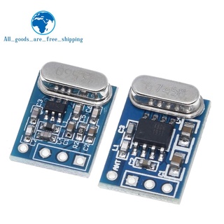 1 套 2 件 433MHZ 無線發射器接收板模塊 SYN115 SYN480R ASK/OOK 晶片 PCB 適用於