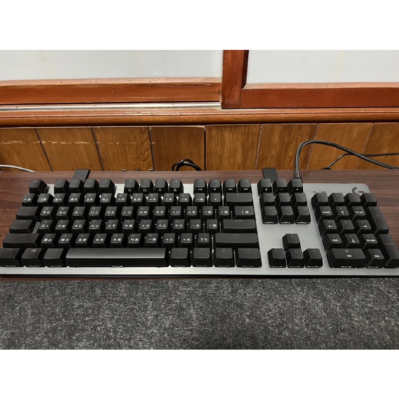 二手Logitech 羅技 G512 機械式電競鍵盤 GX茶軸