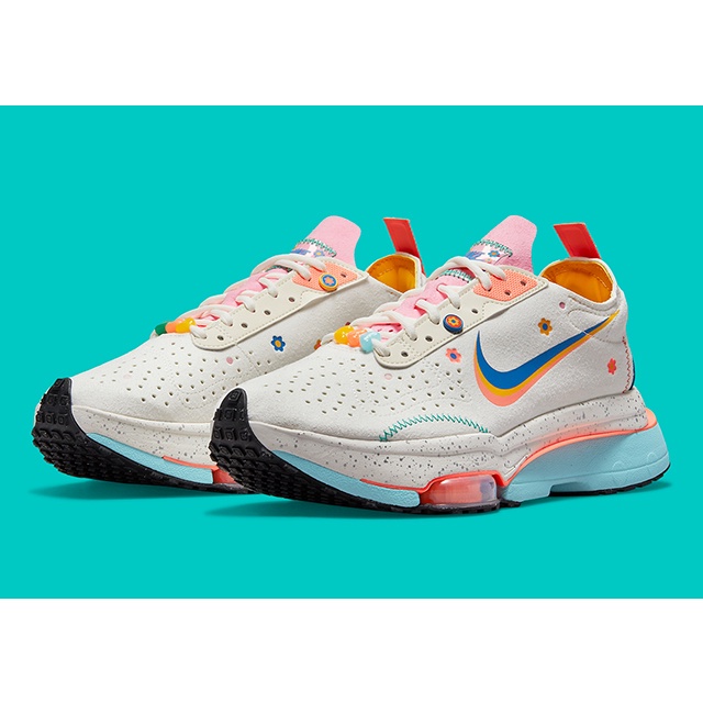 WMNS NIKE AIR ZOOM TYPE N.354 彩虹 粉 可愛 珠寶 吊飾 休閒 DJ5064-144 女鞋