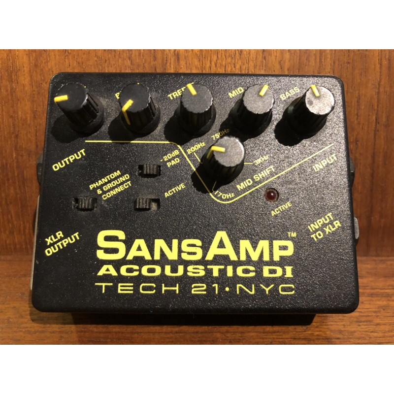 SANSAMP サンズアンプ ACOUSTIC DI TECH 21 NYC