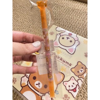 日本 拉拉熊 柑橘香 橘色螢光筆｜懶懶熊螢光筆