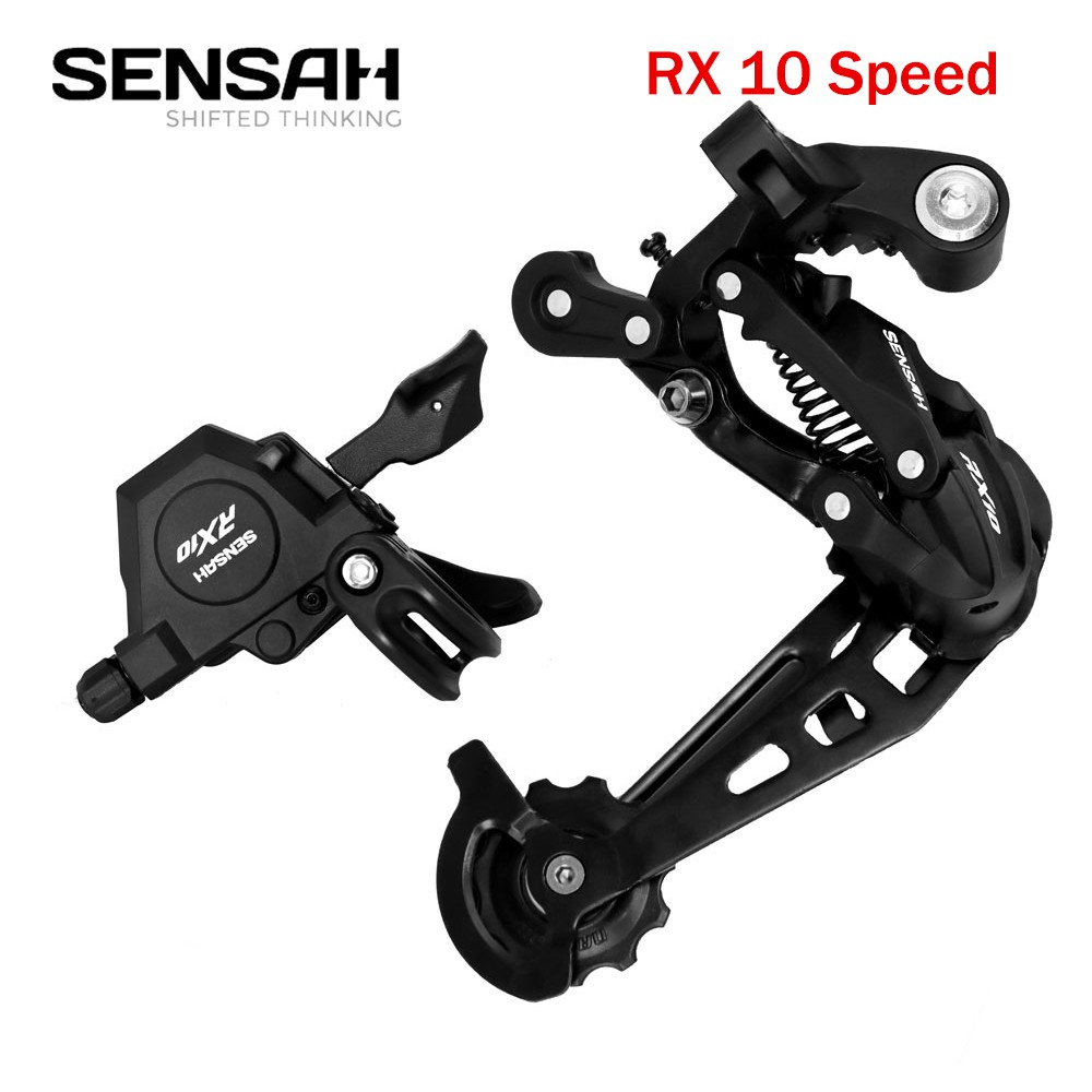 (免費運輸)SENSAH Rx 1x10 速度觸發器換檔器 + 後撥鏈器,10s 兼容 M6000