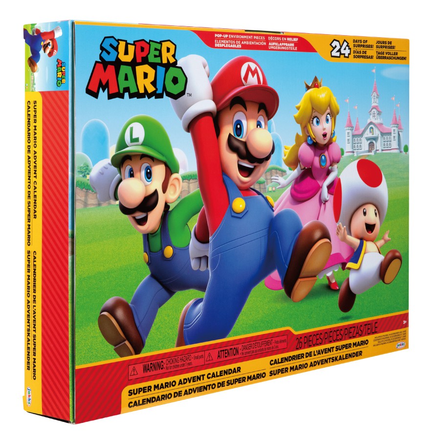 Nintendo任天堂 瑪利歐倒數日曆抽抽樂 ToysRUs玩具反斗城