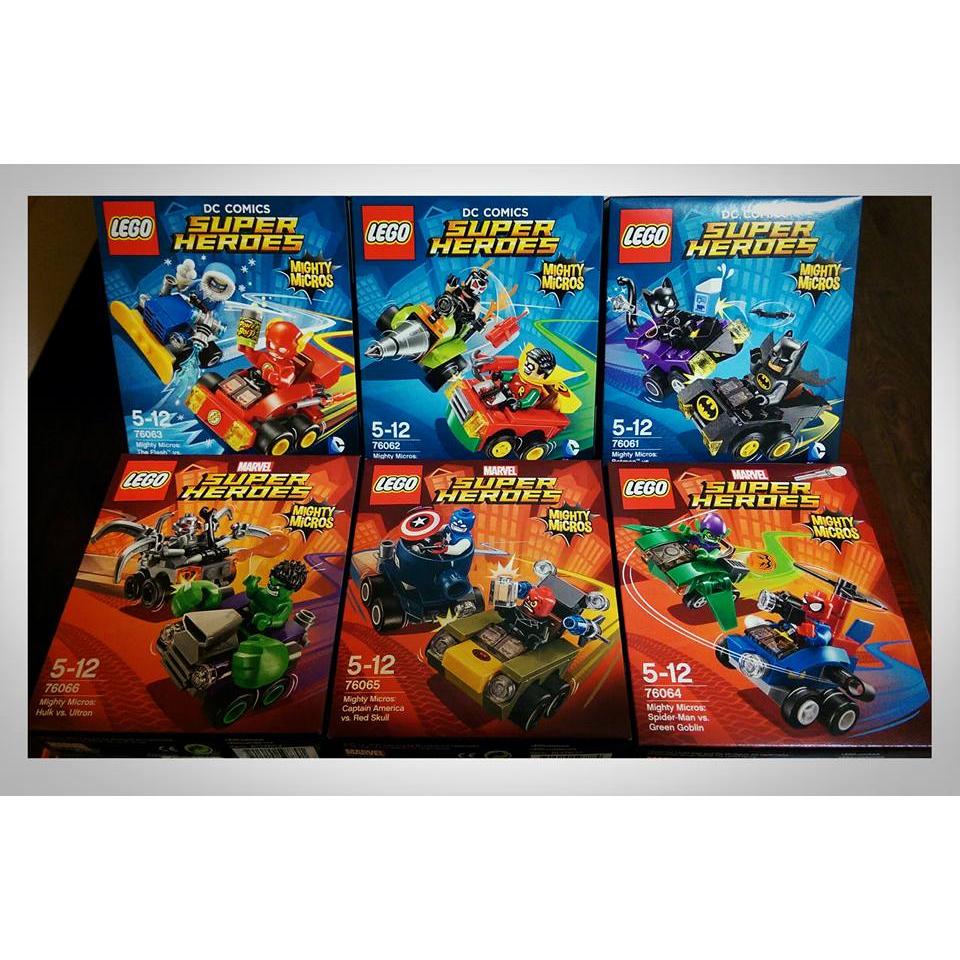 LEGO 樂高積木Super Heroes系列 小賽車 (76061、76062、76063、76064、76065、76066)