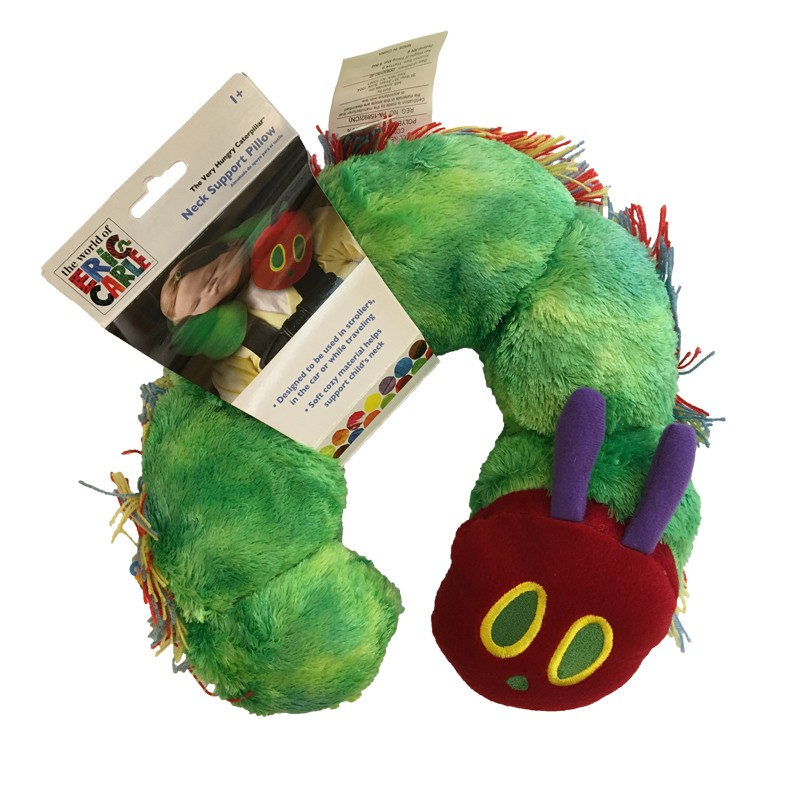 Eric Carle Caterpillar Neck Support 艾瑞卡爾毛毛蟲頸枕