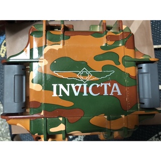 🔥現貨🔥 免運🔥新品🔥限量🔥絕版🔥INVICTA限量 絕版 錶盒 迷彩 防震 防撞 防水錶盒 單入收納錶盒 誠可議