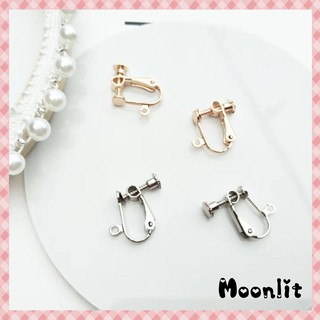 臺灣現貨一對價♥螺旋耳夾 材料配件 無耳洞耳環【月飾戒★Moonlit】