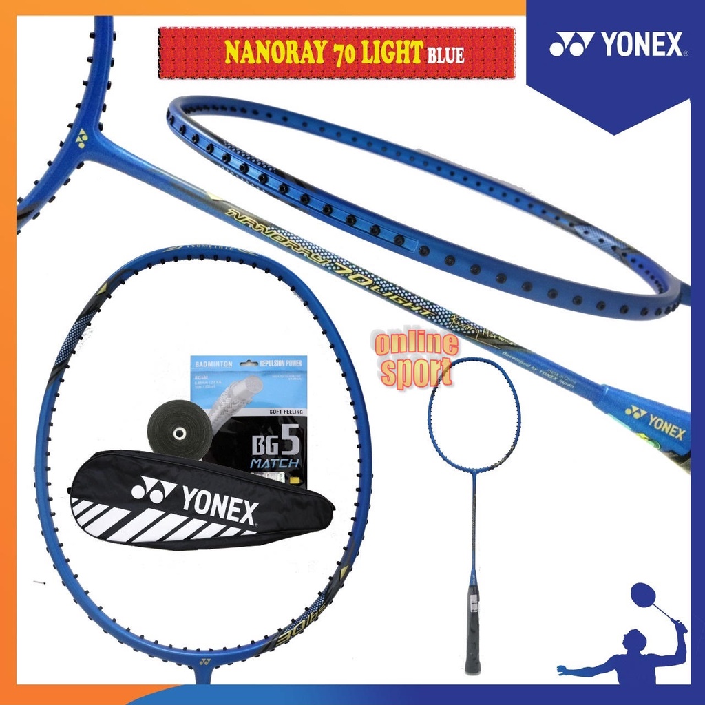 YONEX Nanoray 70 輕型羽毛球拍新顏色