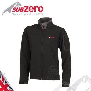 【Sub Zero 英國 女款 SoftShell 透氣防風外套《黑》】軟殼/防潑水/保暖外套/悠遊山水