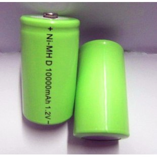 1號 2號充2號SC充電電池焊腳 電池工業D型1.2V NI-MH 10000mAh鎳氫電池 大號一號二號充電電池