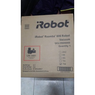 全新現貨 美國iRobot Roomba 606 掃地機器人