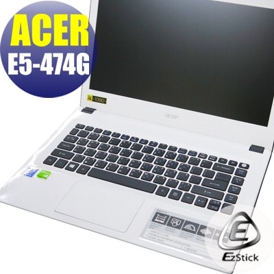 【Ezstick】ACER Aspire E14 E5-474 E5-474G 透氣機身保護貼(鍵盤週圍貼)