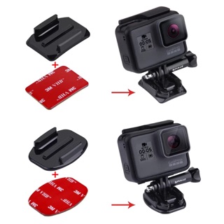 【JJ小百貨】行車記錄器底座 gopro底座+底膠