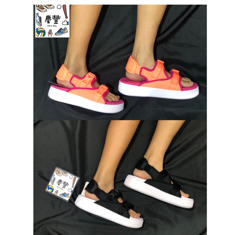 puma platform slide ylm