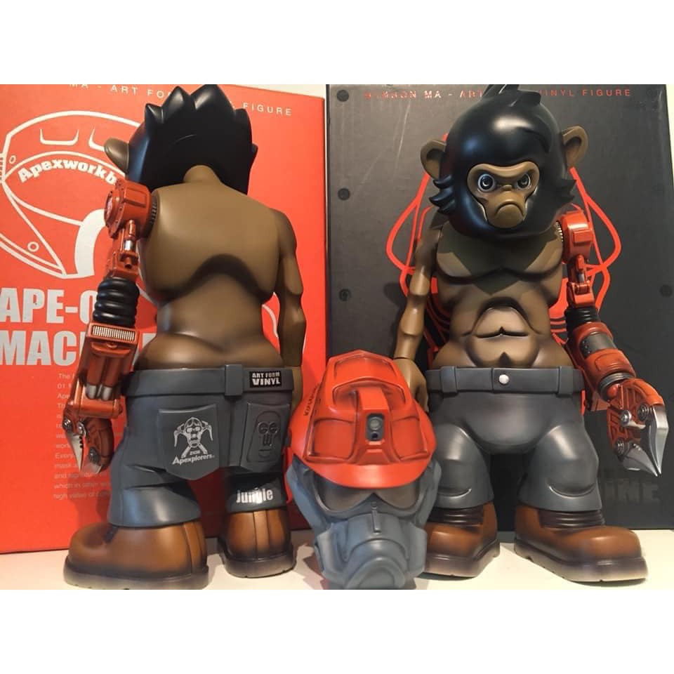 現貨 猿創作猿重工ape 01 Machine Jungle 全球0組非鐵人兄弟michael Lau 蝦皮購物