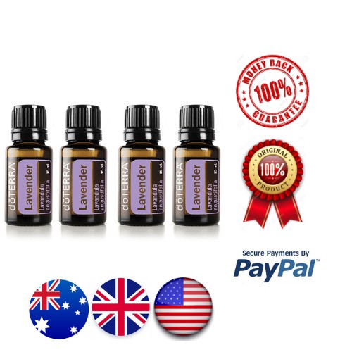 doterra 多特瑞 薰衣草精油 4支一套 15ml 免运费 100%全新原装外国进口