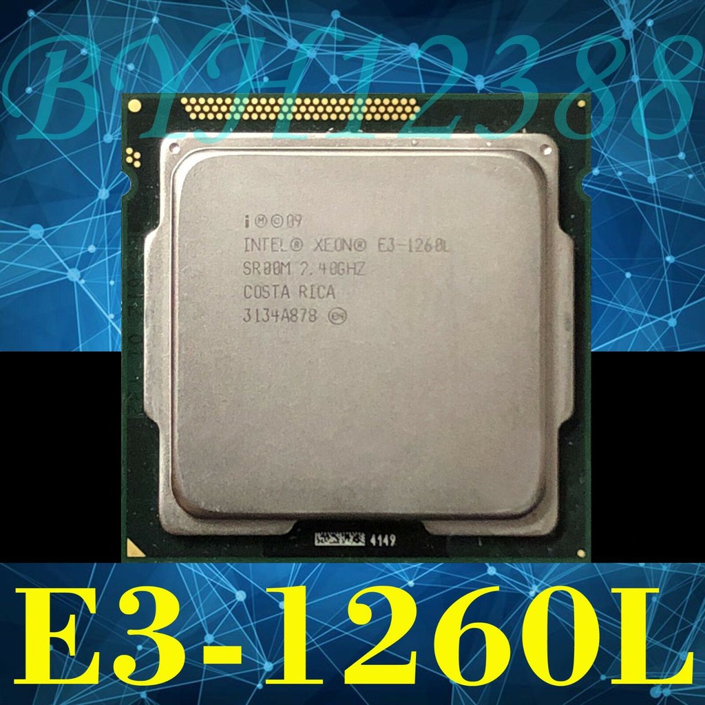 Cpu 處理器英特爾至強 E3-1260L / E3-1265L 用於主薄 ITX(插座 1155)