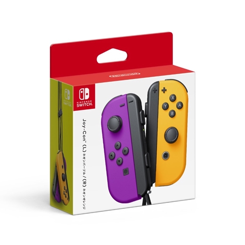 NS Switch Joy-Con 控制器(紫橘)【現貨免運】【GAME休閒館】