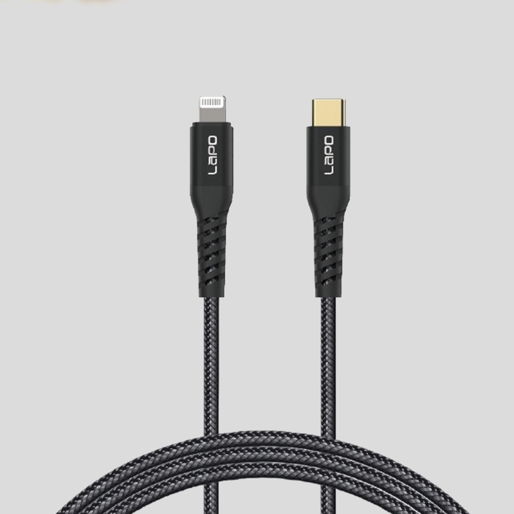 LAPO C to Lightning Cable (MFI) 數據線 蘋果 apple充電線 1.2m / 2m