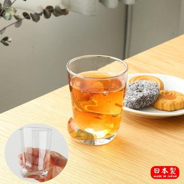 *現貨*日本製 貓掌透明玻璃杯 不倒翁杯 酒杯 啤酒杯