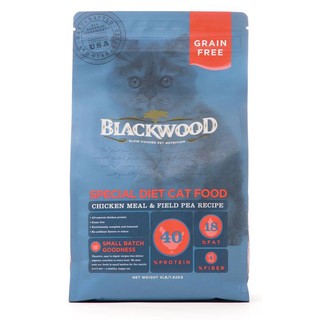 <liondog>柏萊富 Blackwood 特調無穀全齡貓 雞肉+豌豆 1.82kg 6kg.