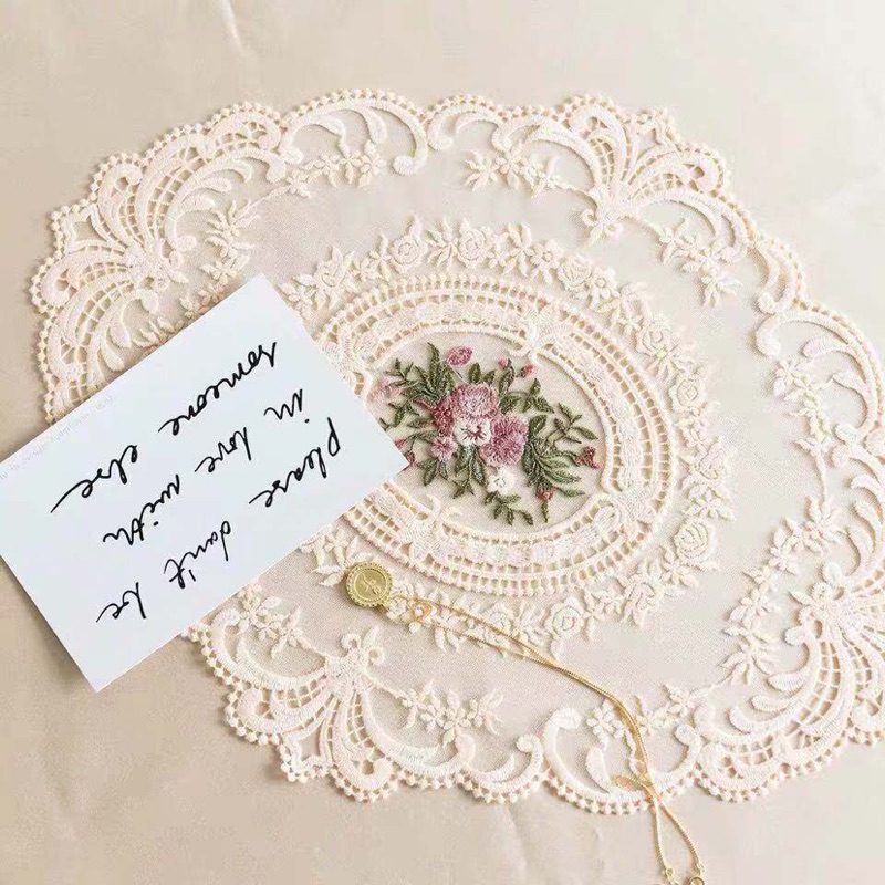 凡爾賽玫瑰蕾絲刺繡桌布 攝影底布 背景潔絲美創 蝦皮購物
