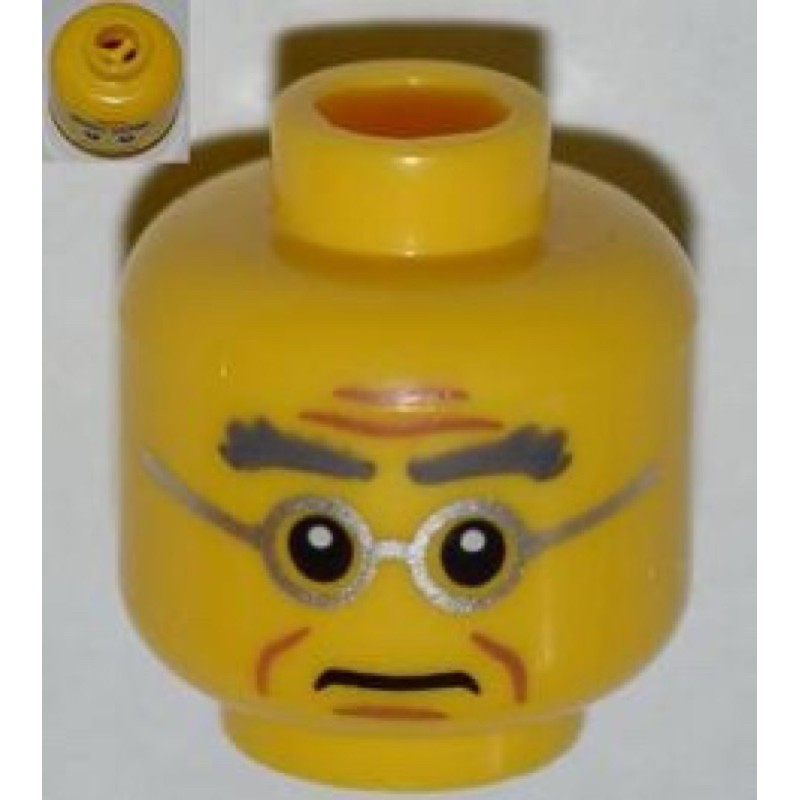 樂高 LEGO 頭 臉 表情 法官 人偶包 第9代（71000 3626bpb0658）