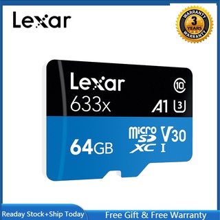 Lexar TF 卡 633x 32GB 64GB 存儲卡 Class 10 carte micro sd 卡 128G