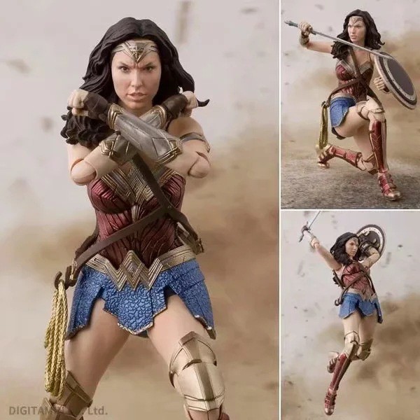 【女神玩具】SHF 神力女超人 Wonder Woman DC英雄 可動 公仔(港版)