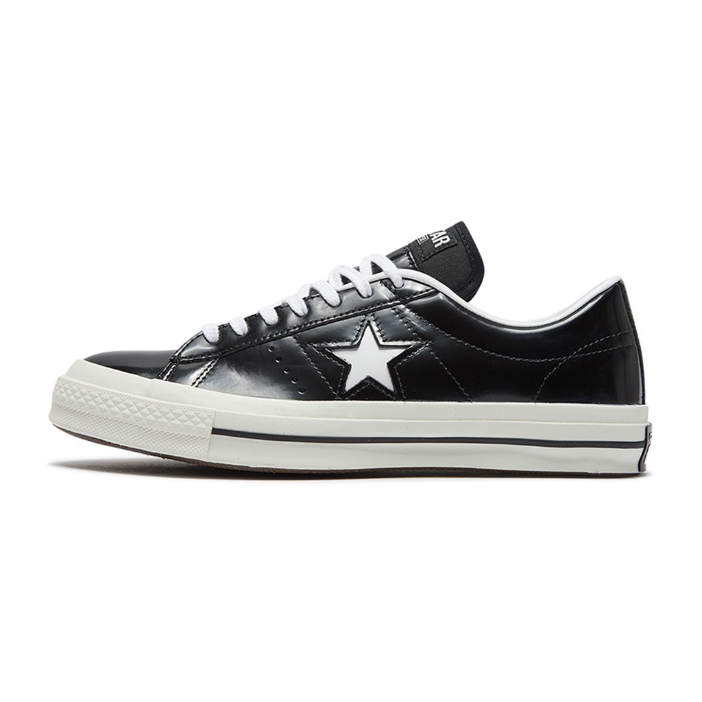 [FLOMMARKET] Converse One Star HanByeol 黑色漆皮 165741C