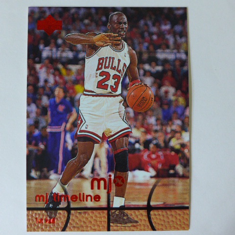 ~Michael Jordan~1998年UD/籃球之神/空中飛人/麥可喬丹/名人堂.NBA指揮籃球卡