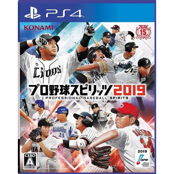 PS4 野球魂2019 二手(日文版 發行時只有出日文沒有中文版) 九成五新實體光碟盒裝完整 可更新到2020球季!!