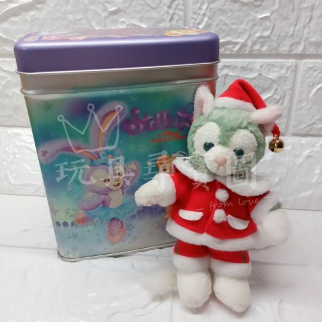 [玩具尋寶圖]  [O]迪士尼樂園海洋聖誕節畫家貓別針吊飾與達菲史黛拉收納盒