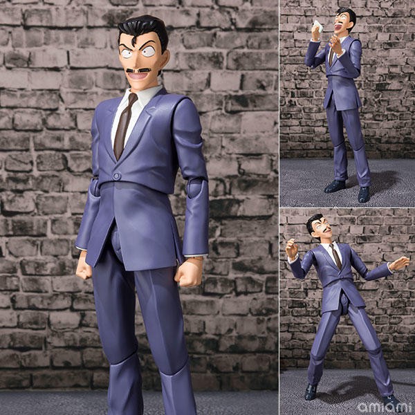SHF S.H.F 名偵探 柯南 名偵探柯南 毛利小五郎 沉睡的小五郎 可動 完成品 代理版