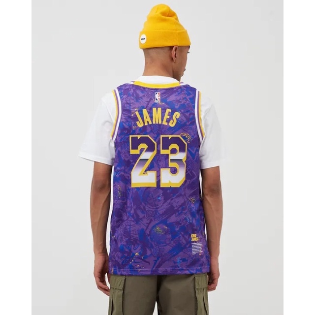 全新Nike NBA 球衣#23 LeBron James Select Series MVP 紫金洛杉磯湖人 