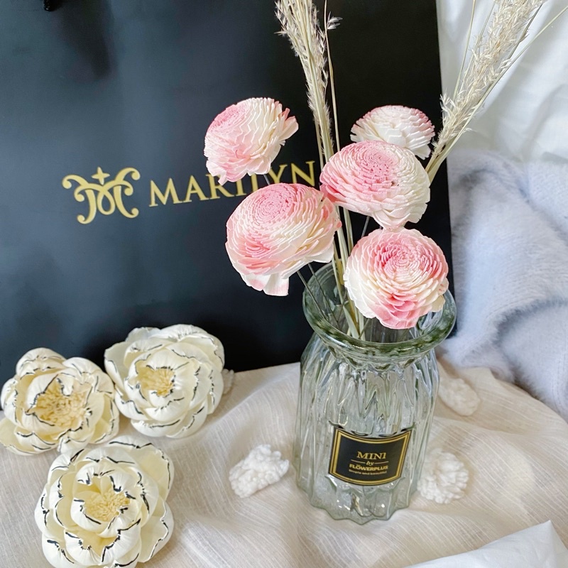 大理石索拉 漸層索拉玫瑰 太陽玫瑰 通草花 擴香花 捧花 主花 花束材料