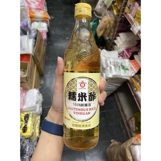龍潭 糯米酢 600ml 糯米醋 玻璃瓶裝 100%純釀造