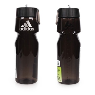 ADIDAS 運動水壺-750ML-單車 自行車 慢跑 路跑 愛迪達 BR6770 黑銀