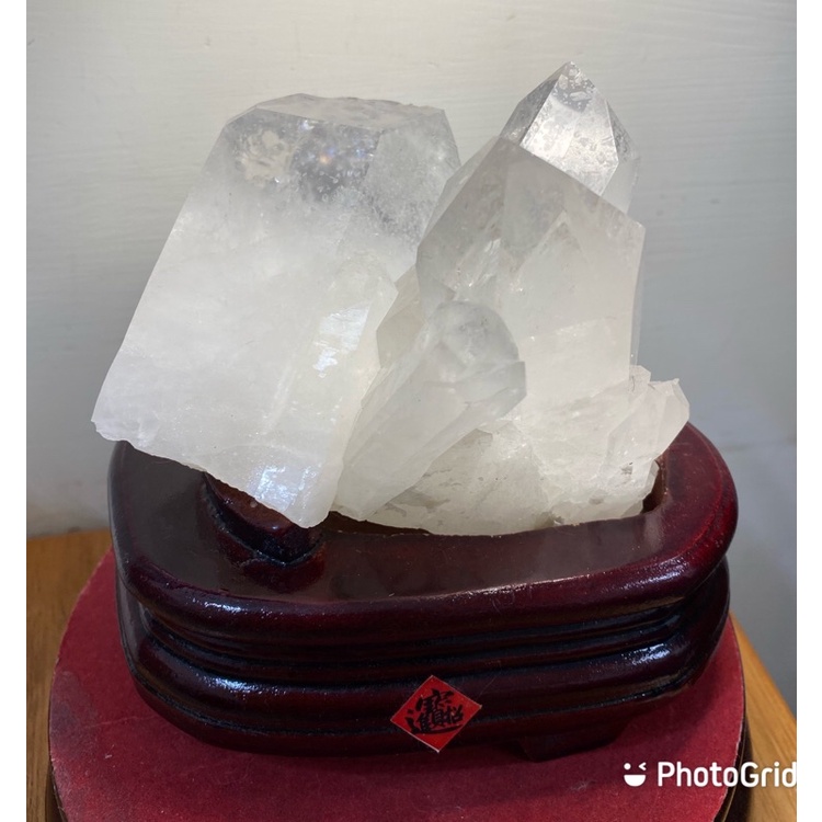 天然白水晶簇 晶簇 骨幹水晶 白水晶 招財擺件 淨化消磁