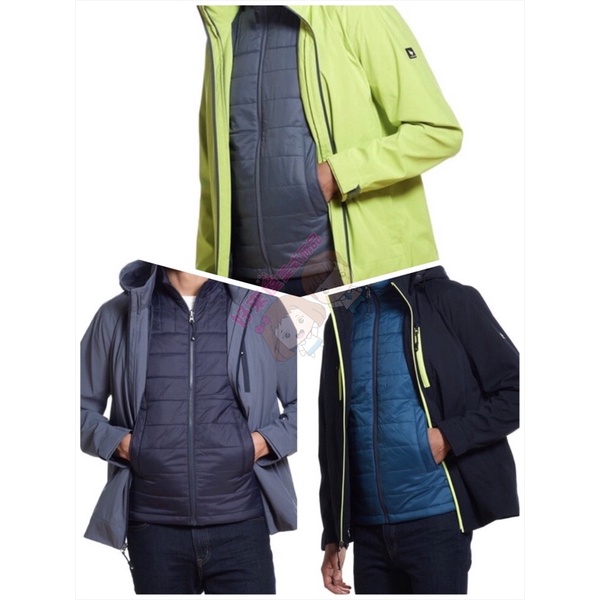 🏠好來屋🏠WEATHERPROOF 男三合一防風連帽外套#127539