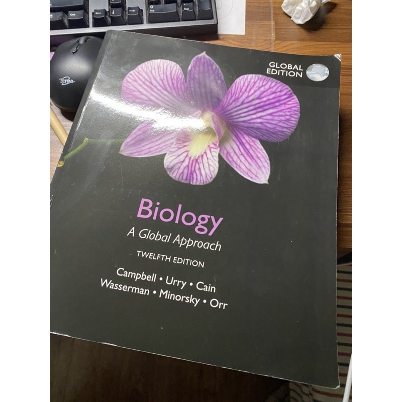 Biology：A Global Approach 12E Campbell 9781292341637 生物學