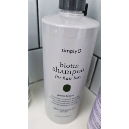 韓國 simplyO 生物素毛囊養護洗髮乳 500ml biotin 脫髮護理洗髮精 純素 SF9 路雲로운